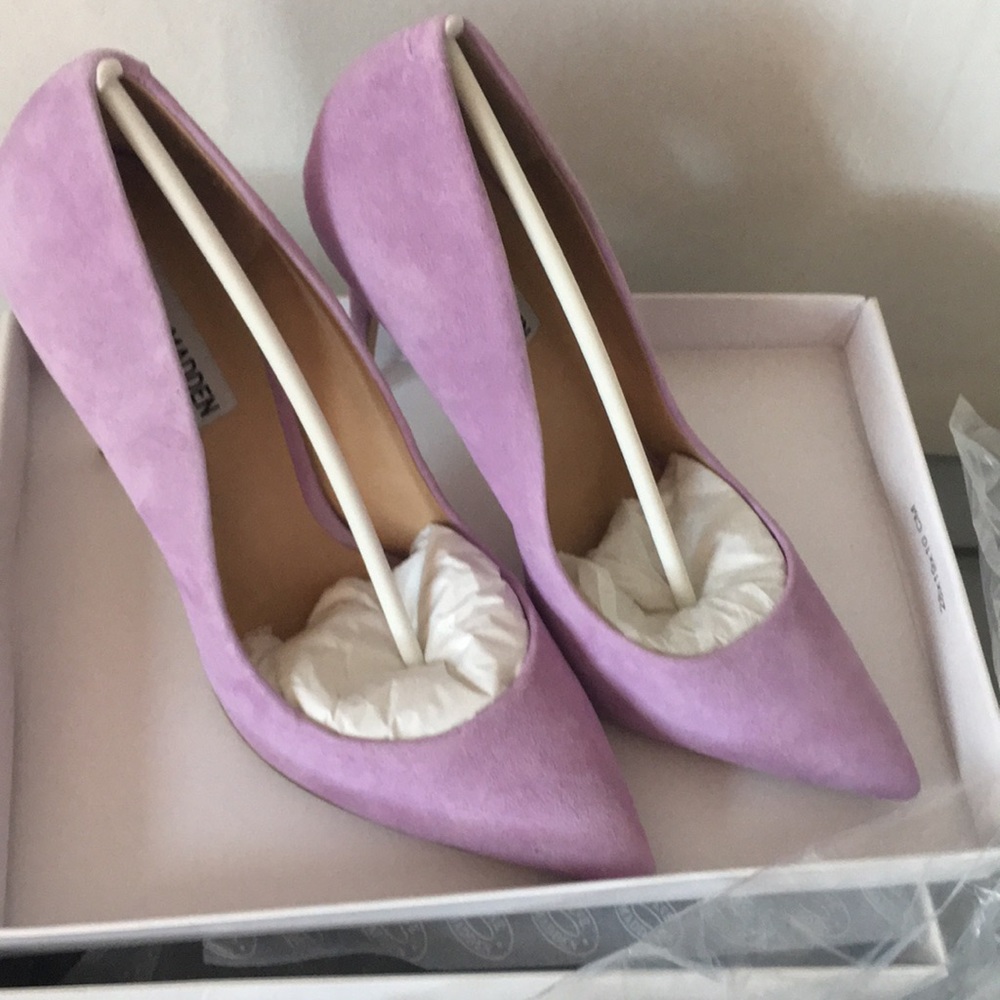 Steve Madden heels purple lilac